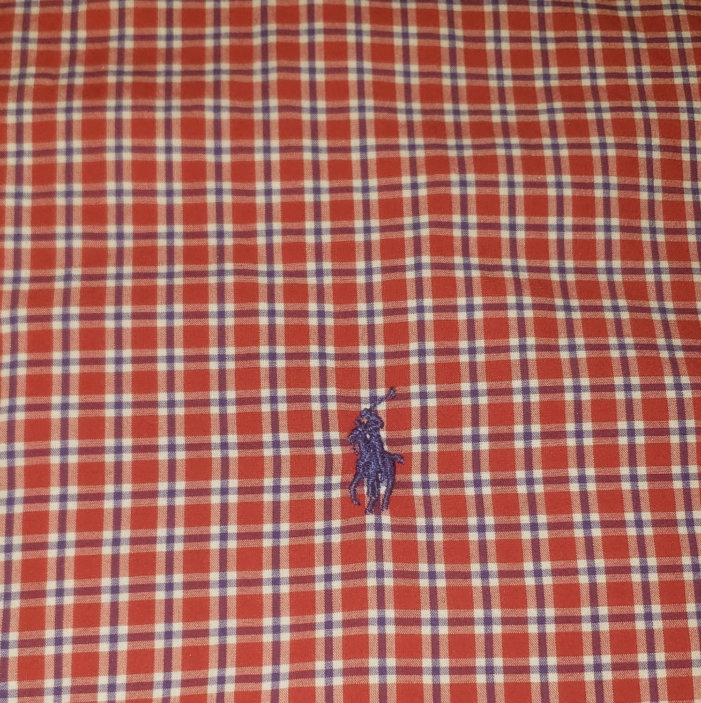 Polo Ralph Lauren Plaid Oxford Shirt-XXL